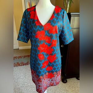 Tracy Reese red flower dress